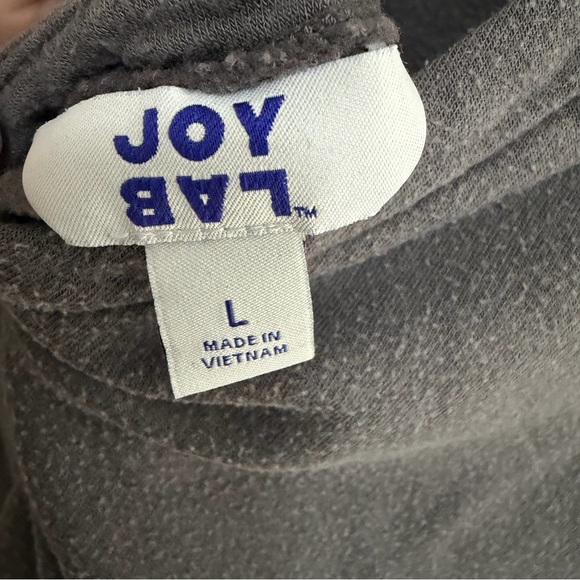 JoyLab Grey Cutout Athletic Sweatshirt Women’s Large - Picture 6 of 6